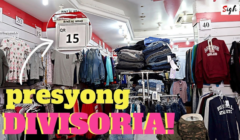 DIVISORIA here in Qatar- Shopping CHEAP Clothes at Doha Souq