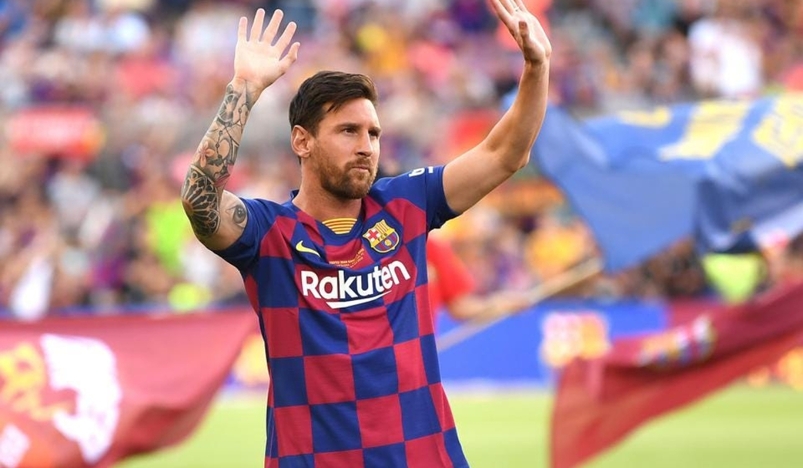 Messi playing out of his skin for Barca after ending departure