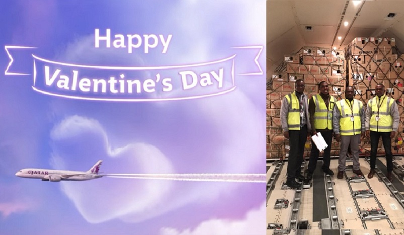 Qatar Airways Cargo delivers 60 million roses on Valentine's