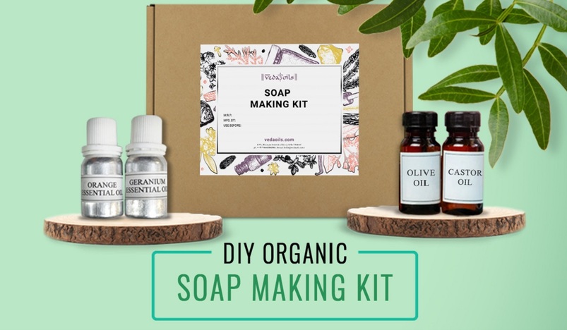 VedaOils Launches Soap Making Kit - Now Make Designer Soaps