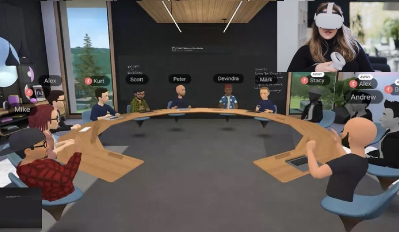 Facebook launches VR remote work app, calling it a step to the 'metaverse