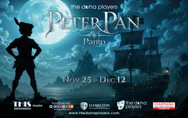 Peter Pan Panto Flies Into Doha: Book Your Family Adventure with The Doha Players